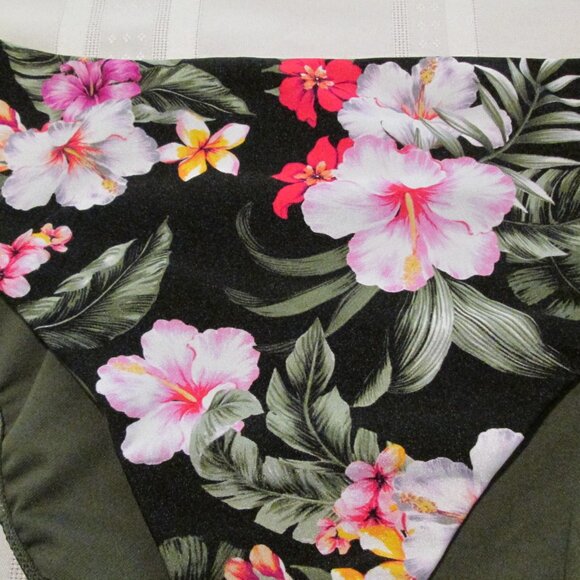 Bar III Floral-Print High-Waist High-Leg Bikini Bottoms NWT Sz M - Picture 5 of 8